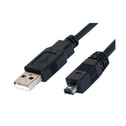 CABLE NOGA NET USB A MINI 4 1.80MTS