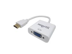 CONVERSOR HDMI (M) A VGA (H) + 3.5MM AUDIO + ALIMENTACION NSCOHDVG4