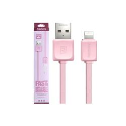 CABLE USB FAST DATA P/IPHONE LIGHTNING ROSA BLISTER REMAX