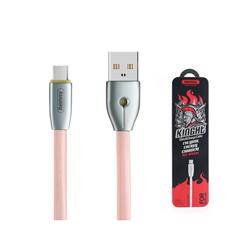 CABLE USB REMAX P/IPHONE LIGHTNING RC-043I ROSA BLISTER