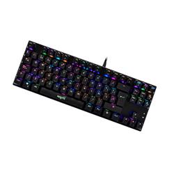 TECLADO NISUTA GAMER MECANICO RGB 88 TECLAS C/ SOFT USB NSKBGZ88