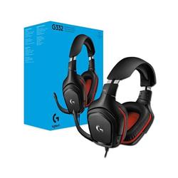 AURICULAR GAMER LOGITECH G332 LEATHERETTE C/ MICROF 3.5MM STEREO PS4 XBOX (981000755)