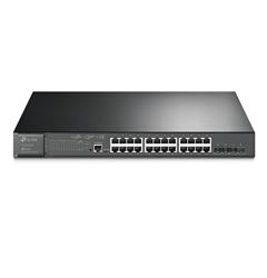 SWITCH 24 PUERTOS ADMINISTRABLE GIGABIT 2.5G JET 24P POE + 4SFP 10G TP-LINK TL-SG3428XMP 