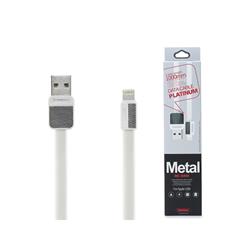 CABLE USB REMAX P/IPHONE LIGHTNING BLANCO BLISTER RC-044I