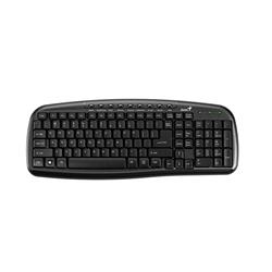 TECLADO GENIUS MULTIMEDIA KB-225M USB BLACK