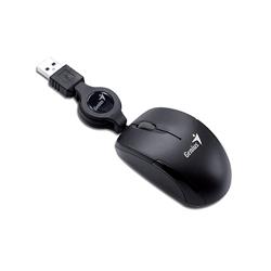 MOUSE MICRO TRAVELER GENIUS RETRACTIL USB BLACK