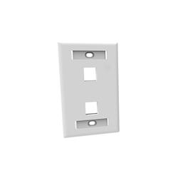 FACE PLATE 2 POSICIONES BLANCO (30050053) FURUKAWA