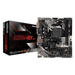 MOTHER ASROCK A320M-HDV R.4.0 M.2 HDMI-DVI-VGA-DDR4-USB 3.0 AM4