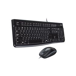 KIT LOGITECH TECLADO Y MOUSE USB MK-120