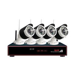 CCTV DVR KIT OVERTECH WI-FI 4 CANAL + 4 CAM. S/DIS