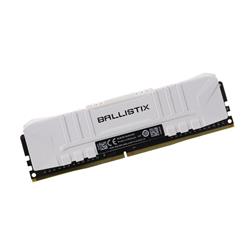MEMORIA GAMER CRUCIAL BALLISTIX WHITE DDR4 8GB 2666MHZ (BL8G26C16U4W.8FD)