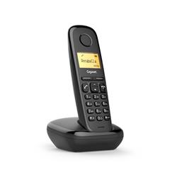 TELEFONO GIGASET INALAMBRICO DISPLAY ILUMINADO CALL ID A170 NEGRO