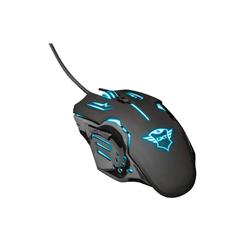 MOUSE GAMER TRUST 2000DPI 6 BOTONES RAVA USB LED 7