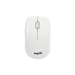 MOUSE MINI WIRELESS NISUTA 1600DPI BLANCO NSMOW37B