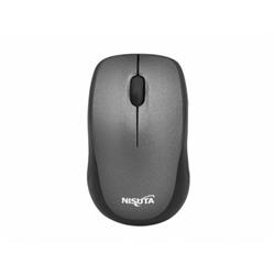 MOUSE MINI WIRELESS NISUTA 1600DPI GRIS NSMOW37G