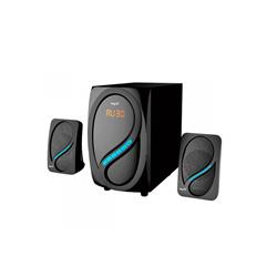 PARLANTES NISUTA 2.1 8W RMS BLUETOOTH-FM-USB-LECTOR SD-C/REMOTO-MP3 NSPAM11