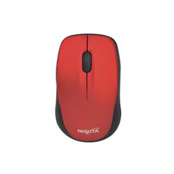 MOUSE MINI WIRELESS NISUTA 1600DPI ROJO NSMOW37R