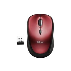 MOUSE TRUST WIRELESS YVI RED