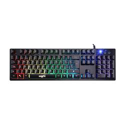 TECLADO GAMER USB NISUTA 17 MODOS ILUMINACION NS-KBG5RL