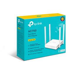 ROUTER WIRELESS ARCHER TP-LINK AC750 C24 DUAL BAND 4 ANT.