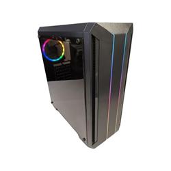 GABINETE GAMER NAXIDO 3 COOLER FRENTE RGB S/FUENTE M8883