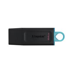 PEN DRIVE KINGSTON 64GB 3.2 USB NEGRO (DTX/64GB)